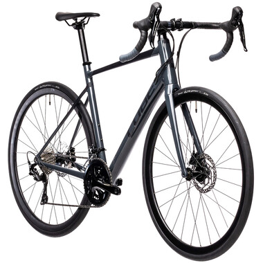 Bicicleta de carrera CUBE ATTAIN SL DISC Shimano 105 R7000 34/50 Gris/Negro 2021 0